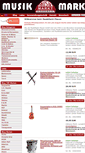 Mobile Screenshot of musikmarkt-plauen.de